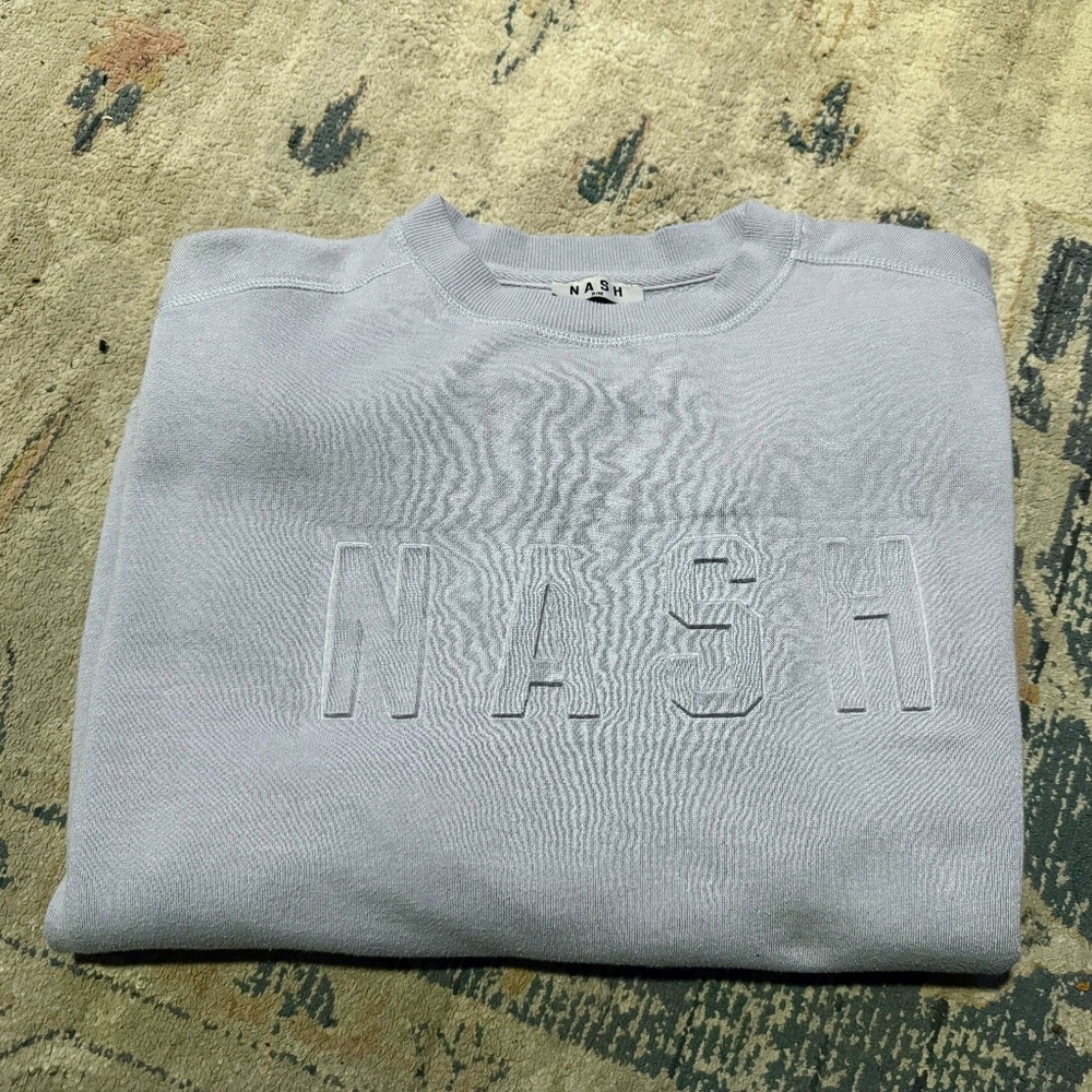 NASH Embossed sweatshirt (S/M)